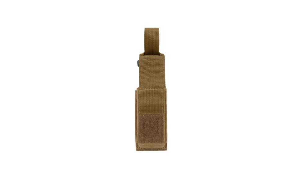 Rothco MOLLE Single Pistol Mag Pouch, Coyote Brown, 51005-CoyoteBrown