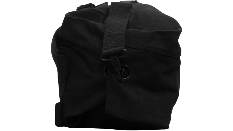 Rothco Nomad Canvas Duffle Backpack, Black, 24852-Black