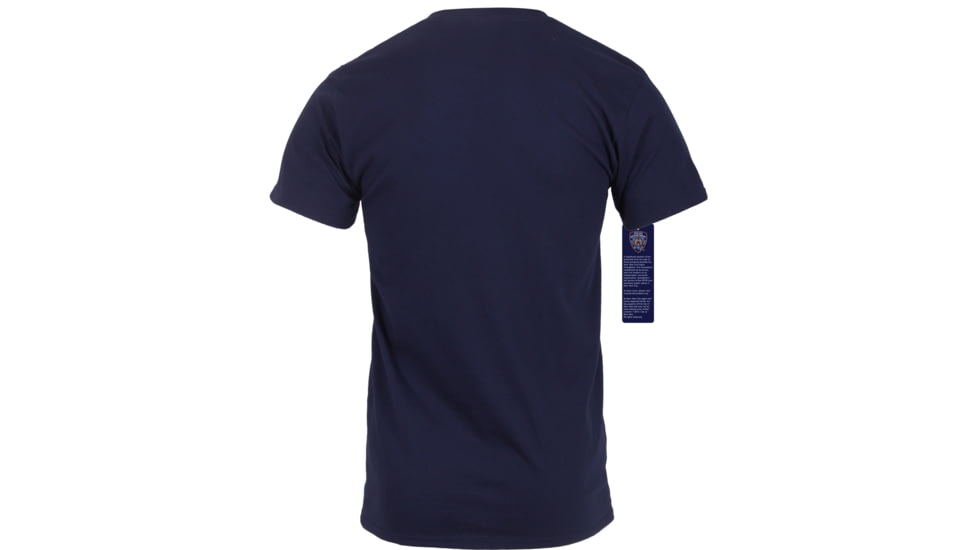 Rothco Officially Licensed NYPD T-shirt, Mens, Navy Blue, Extra Large, 6638-388