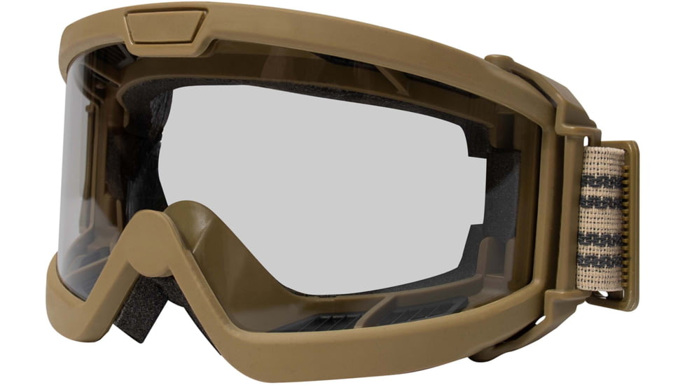 Rothco OTG Ballistic Goggles, Coyote Brown / Smoke, 10748-CoyoteBrownSmoke