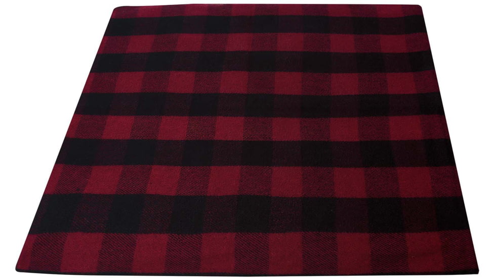 Rothco Plaid Wool Blanket 62x 80, Red Plaid, 1146-RedPlaid