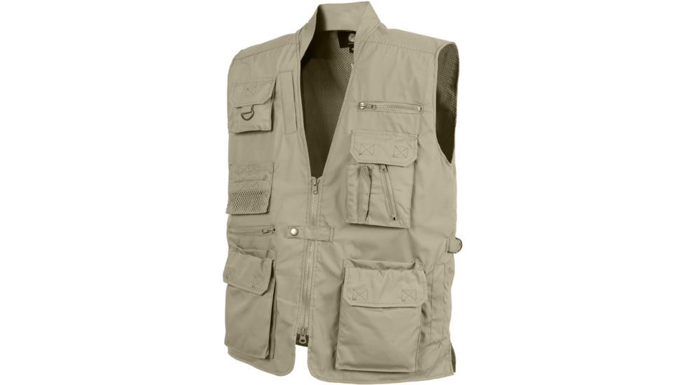 Rothco Plainclothes Concealed Carry Vest, Khaki, 2XL, 8568-Khaki-2XL