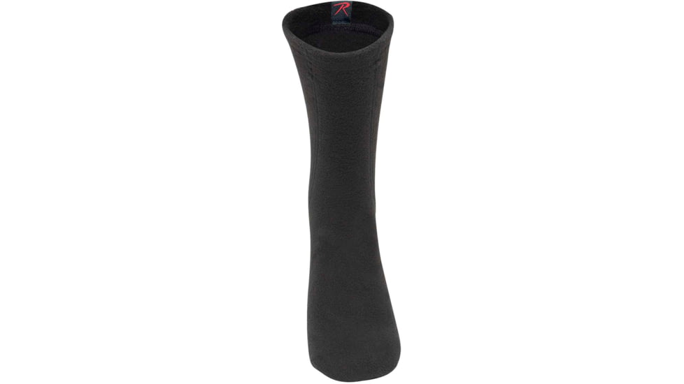 Rothco Polar Fleece Boot Liners, Black, Medium, 3665-Black-M