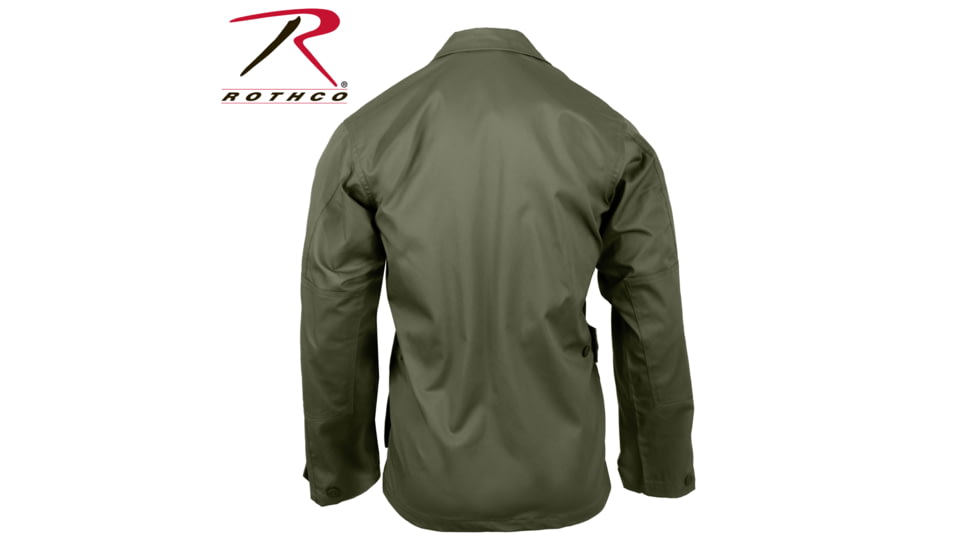 Rothco Poly/Cotton Twill Solid BDU Shirts, Khaki, XL, 7900-Khaki-XL