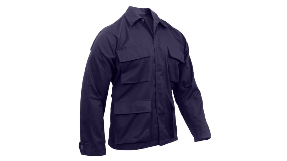 Rothco Poly/Cotton Twill Solid BDU Shirts, Khaki, XL, 7900-Khaki-XL
