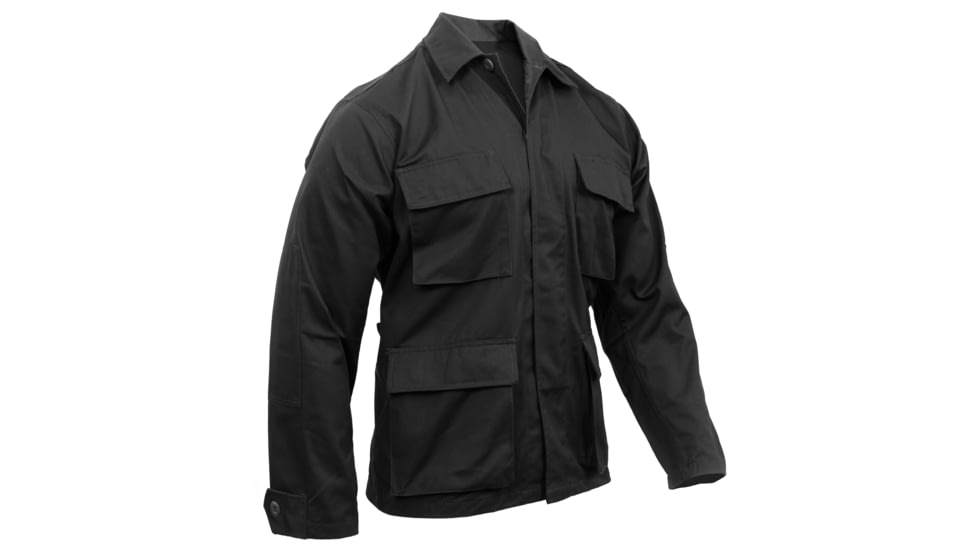 Rothco Poly/Cotton Twill Solid BDU Shirts, Khaki, XL, 7900-Khaki-XL