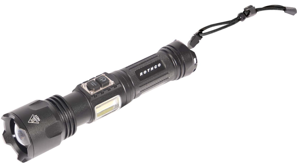 Rothco Rechargeable LED Tactical Task Light with Zoom - 2000 Lumens, 68550
