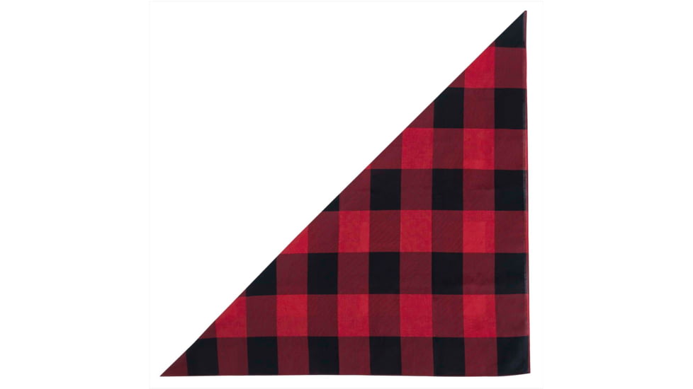 Rothco Red Plaid Bandana, 27in x 27in, 4350