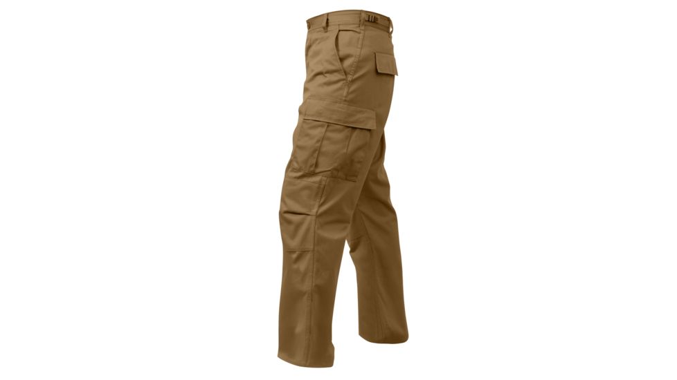 Rothco Relaxed Fit Zipper Fly BDU Pants, Woodland Camo, Extra Large, 2941-WoodlandCamo-XL