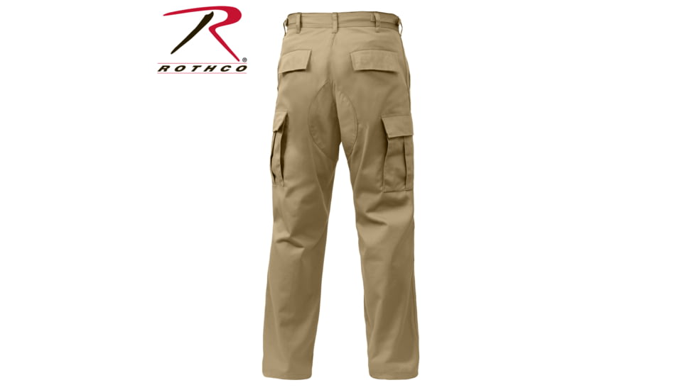 Rothco Relaxed Fit Zipper Fly BDU Pants, Woodland Camo, Extra Large, 2941-WoodlandCamo-XL