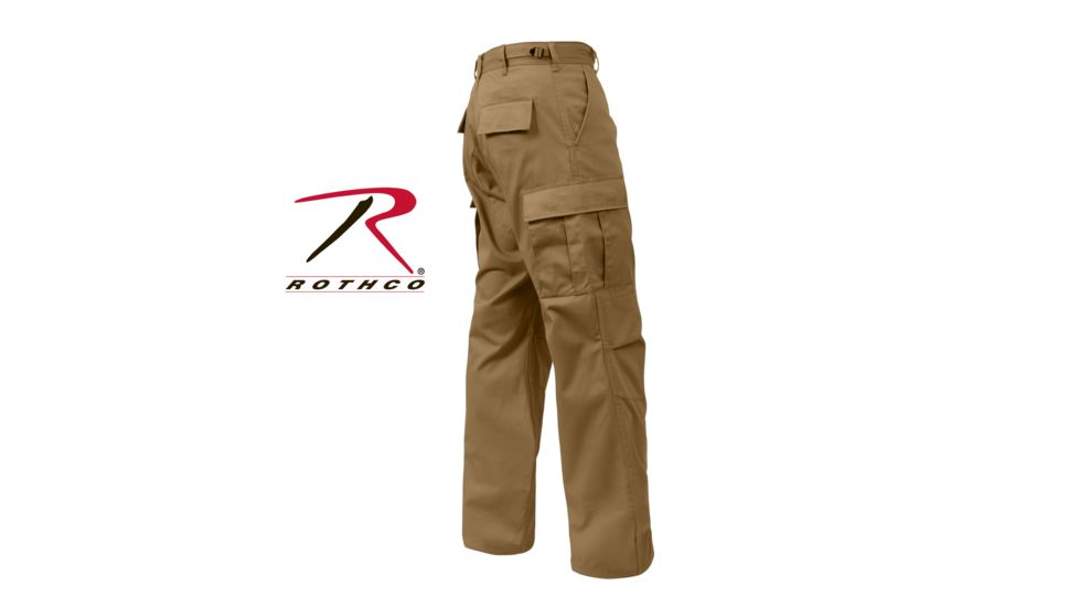 Rothco Relaxed Fit Zipper Fly BDU Pants, Woodland Camo, Extra Large, 2941-WoodlandCamo-XL