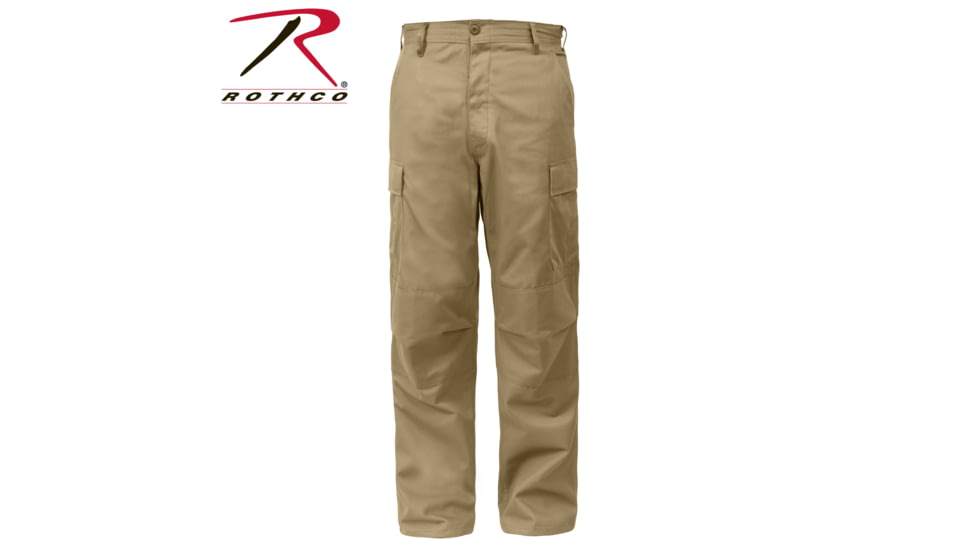 Rothco Relaxed Fit Zipper Fly BDU Pants, Woodland Camo, Extra Large, 2941-WoodlandCamo-XL