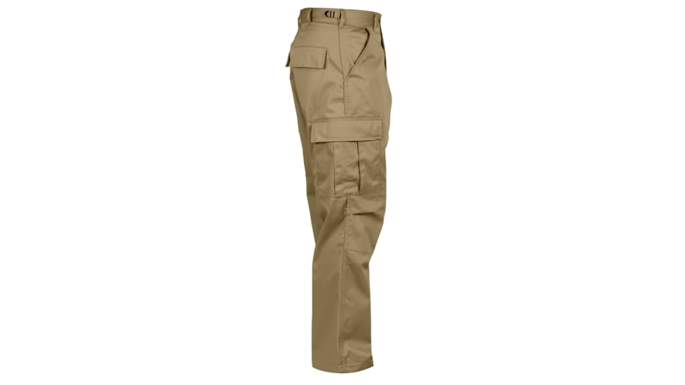 Rothco Relaxed Fit Zipper Fly BDU Pants, Woodland Camo, Extra Large, 2941-WoodlandCamo-XL
