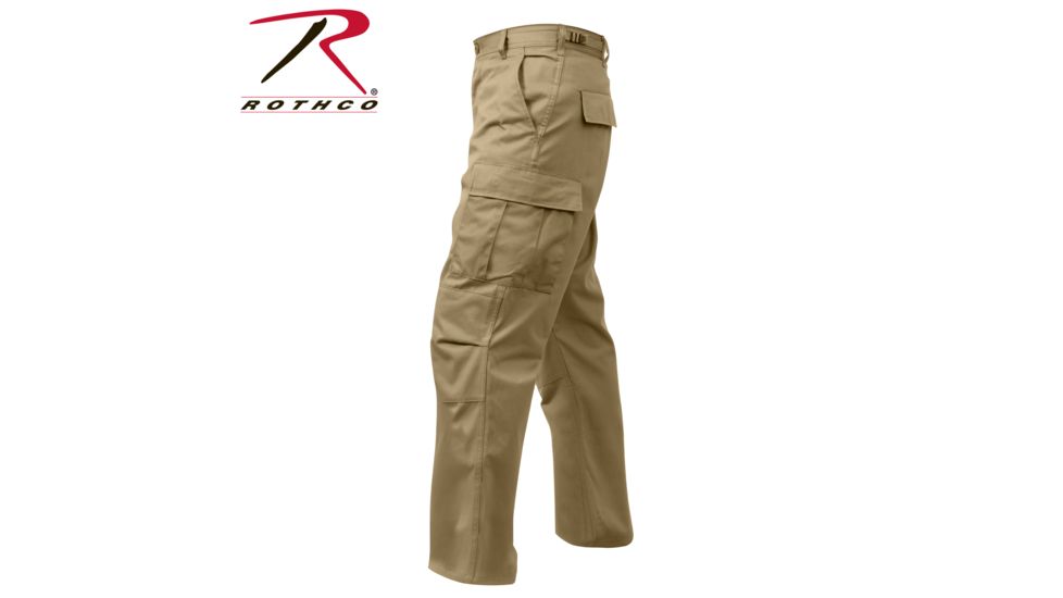 Rothco Relaxed Fit Zipper Fly BDU Pants, Woodland Camo, Extra Large, 2941-WoodlandCamo-XL