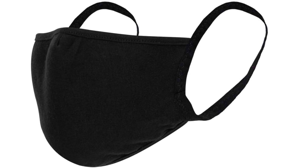 Rothco Reusable 3-Layer Face Mask, Black, Small/Medium, 1278-Black-SM