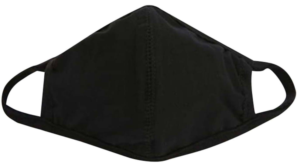 Rothco Reusable 3-Layer Face Mask, Black, Small/Medium, 1278-Black-SM