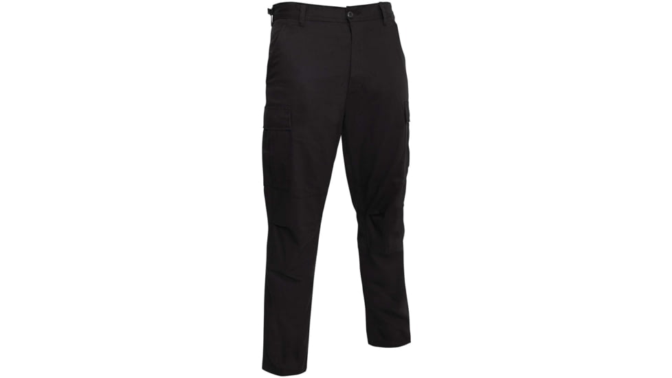 Rothco Rip-Stop BDU Pant, Black, M, 5923-M