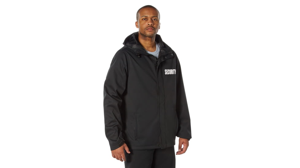 Rothco Shadow Ops Waterproof Security Rain Jacket - Mens, Small, 40260-S