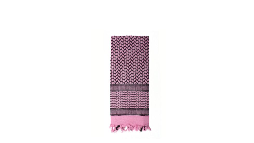 Rothco Shemagh Tactical Desert Scarf, Pink, 8537-Pink