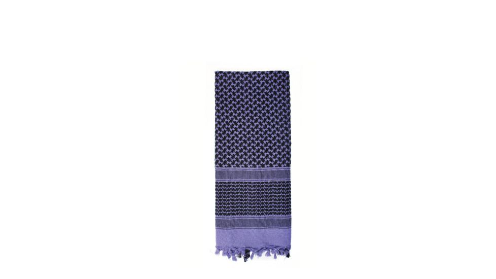 Rothco Shemagh Tactical Desert Scarf, Purple, 8537-Purple