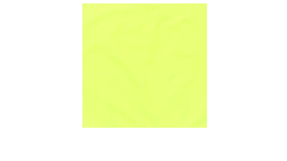 Rothco Solid Color Bandana, Safety Green, 4024-SafetyGreen