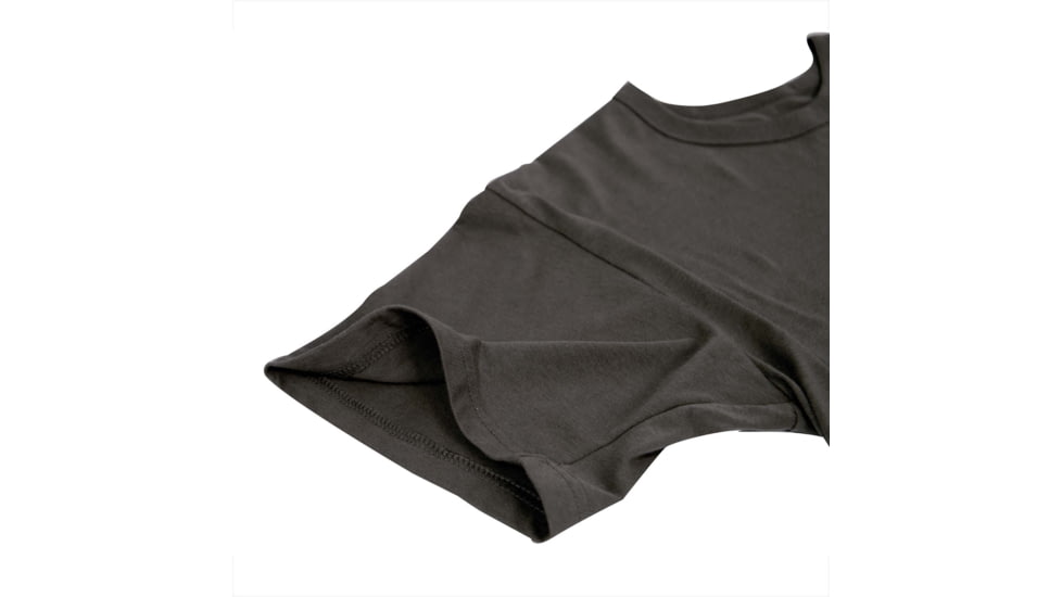 Rothco Solid Color Poly/Cotton Military T-Shirt - Mens, Charcoal Grey, Small, 67630-CharcoalGrey-S