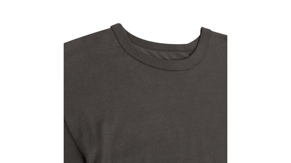 Rothco Solid Color Poly/Cotton Military T-Shirt - Mens, Charcoal Grey, Small, 67630-CharcoalGrey-S