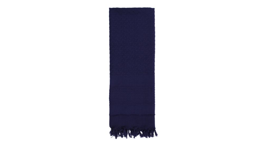 Rothco Solid Color Shemagh Tactical Desert Scarf, Navy Blue, 8637-NavyBlue