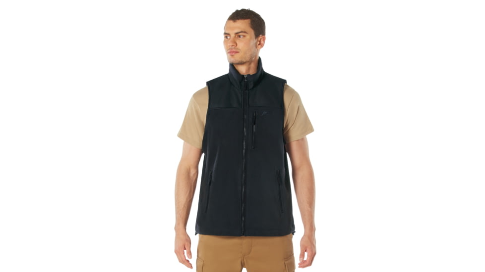 Rothco Spec Ops Tactical Fleece Vest, Midnight Navy Blue, XL, 96780-MidnightNavyBlue-XL