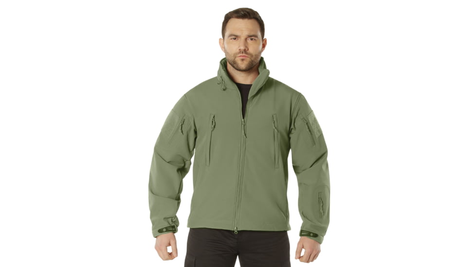 Rothco Special Ops Soft Shell Jacket - Mens, Olive Drab, Extra Small, 9745-OliveDrab-XS
