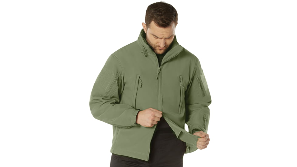 Rothco Special Ops Soft Shell Jacket - Mens, Olive Drab, Extra Small, 9745-OliveDrab-XS