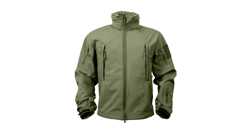 Rothco Special Ops Soft Shell Jacket - Mens, Olive Drab, Extra Small, 9745-OliveDrab-XS