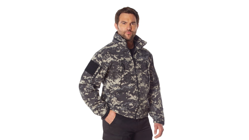 Rothco Special Ops Soft Shell Jacket - Mens, Subdued Urban Digital Camo, 2XL, 98702-SubduedUrbanDigitalCamo-2XL