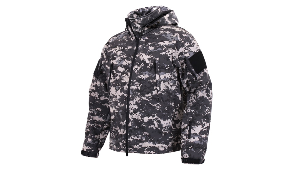 Rothco Special Ops Soft Shell Jacket - Mens, Subdued Urban Digital Camo, 2XL, 98702-SubduedUrbanDigitalCamo-2XL