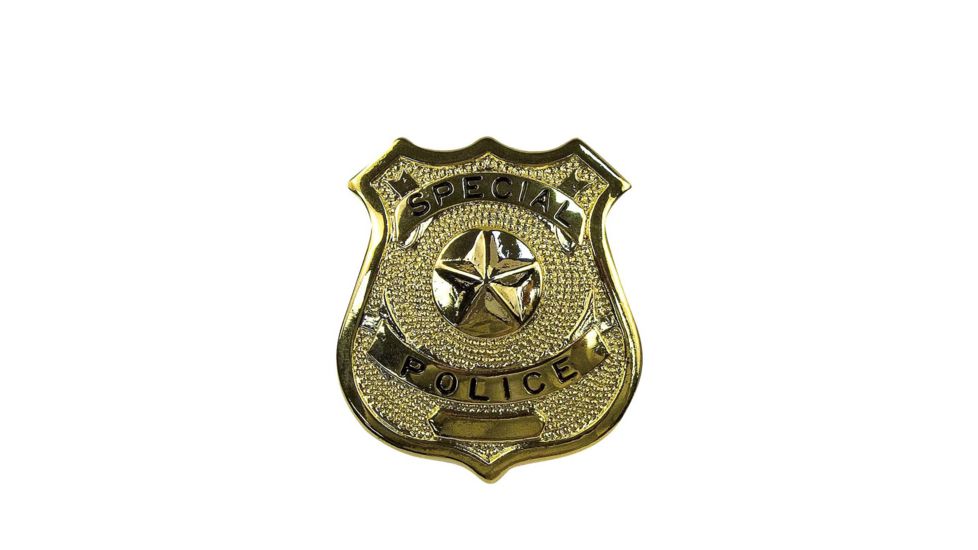 Rothco Special Police Badge, Gold, 1907-Gold