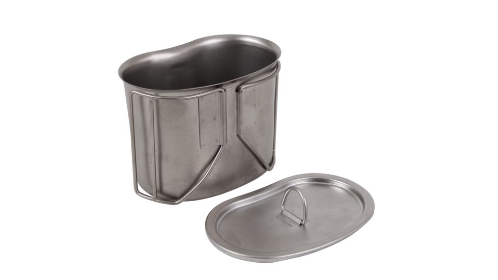 Rothco Stainless Steel Canteen Cup Lid, 11512