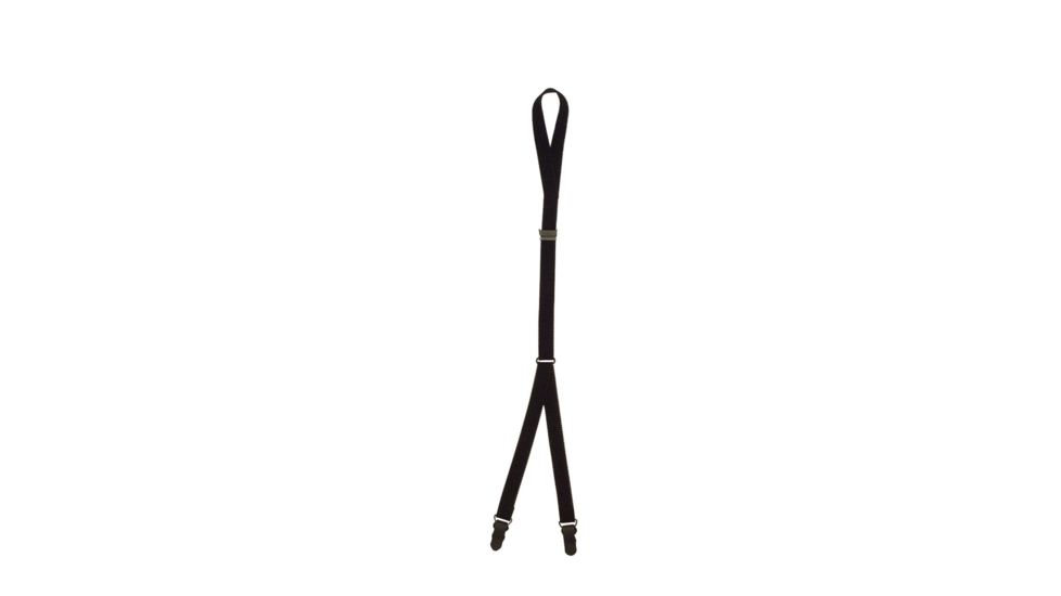 Rothco Stirrup Style Shirt Stays, Black, 7198-Black