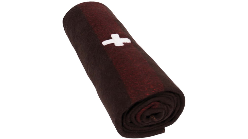 Rothco Swiss Army Wool Blanket w/ Cross, 62 in x 80 in, 10236