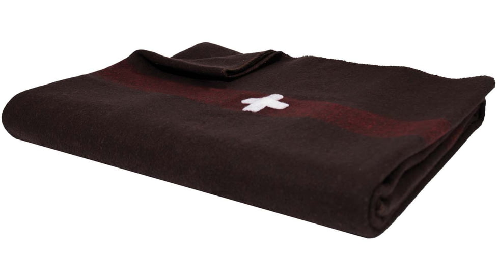 Rothco Swiss Army Wool Blanket With Cross, 10236