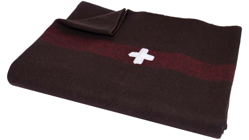 Rothco Swiss Army Wool Blanket With Cross, 10236
