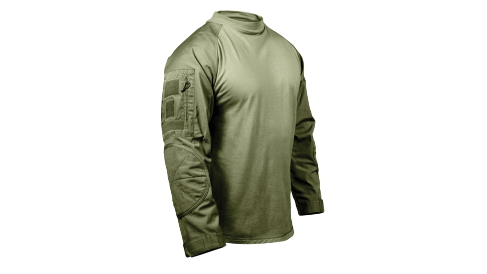 Rothco Tactical Airsoft Combat Shirt 4146, Olive Drab, Medium, 45070-OliveDrab-M