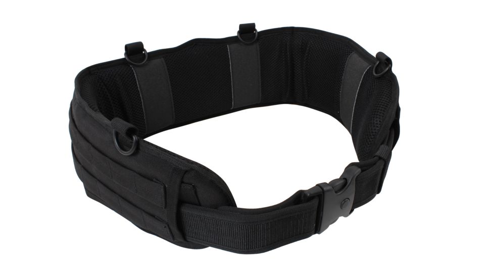 Rothco Tactical Battle Belt, Black, M, 10679-Black-M