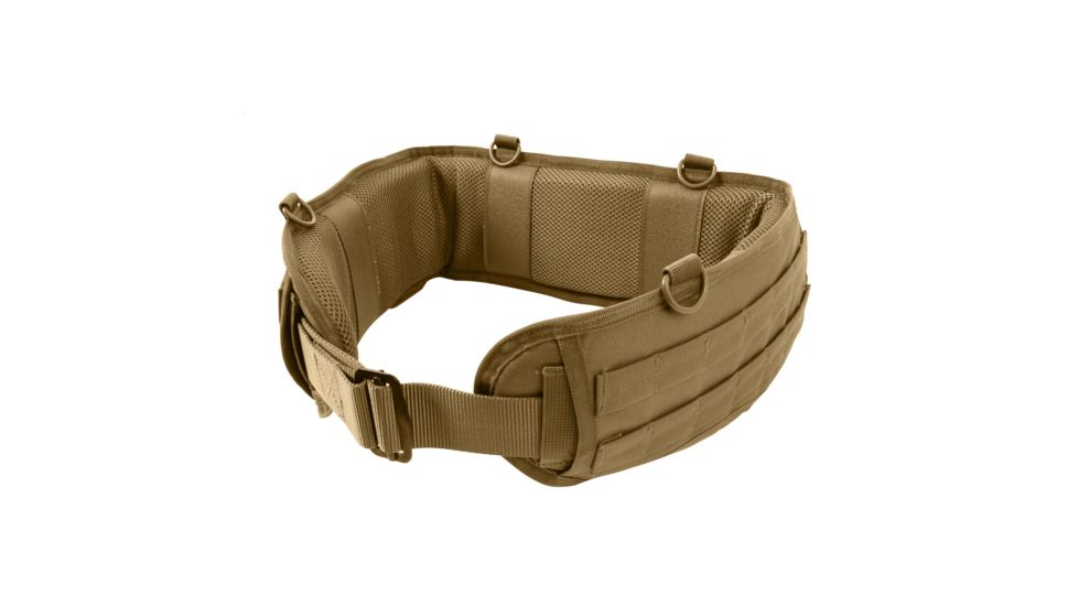 Rothco Tactical Battle Belt, Coyote Brown, L, 10679-CoyoteBrown-L