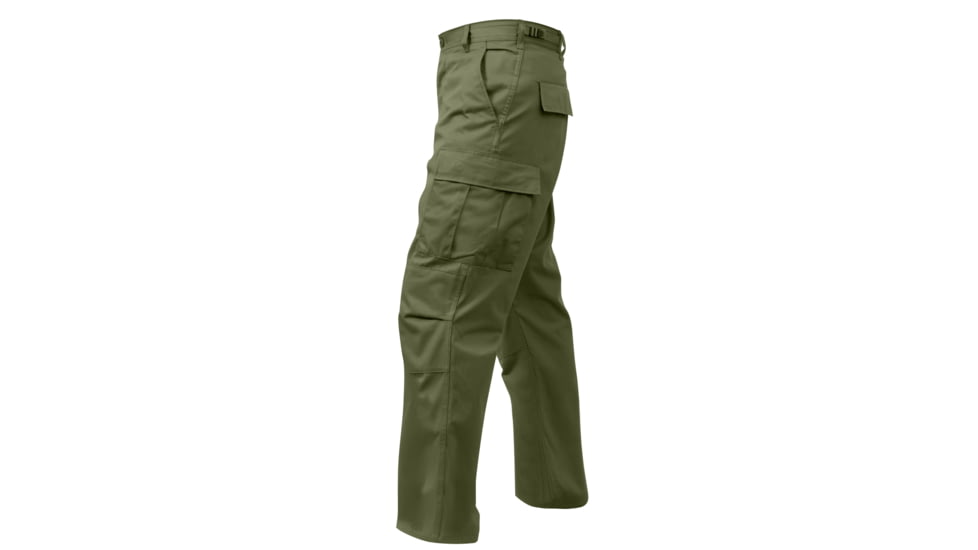 Rothco Relaxed Fit Zipper Fly BDU Pants, Woodland Camo, Extra Large, 2941-WoodlandCamo-XL