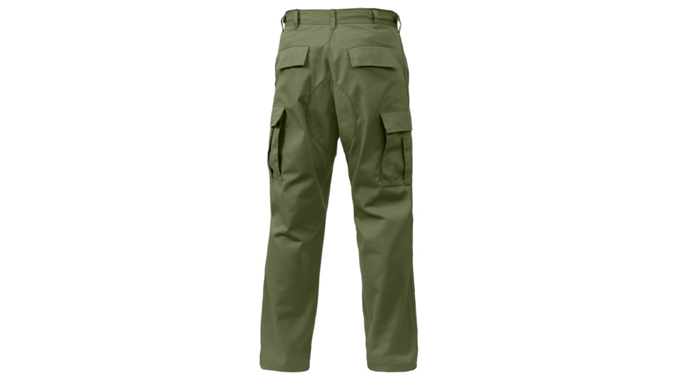 Rothco Relaxed Fit Zipper Fly BDU Pants, Woodland Camo, Extra Large, 2941-WoodlandCamo-XL