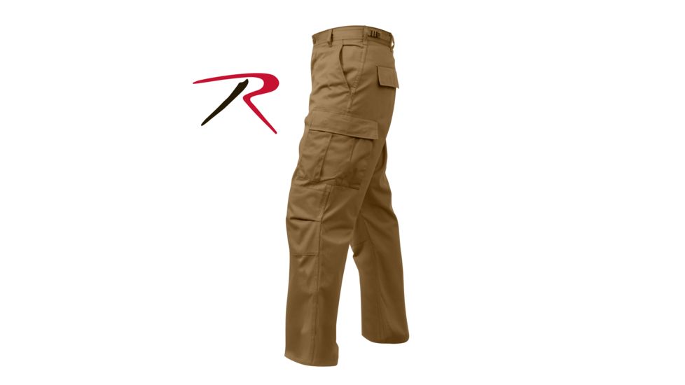 Rothco Relaxed Fit Zipper Fly BDU Pants, Woodland Camo, Extra Large, 2941-WoodlandCamo-XL