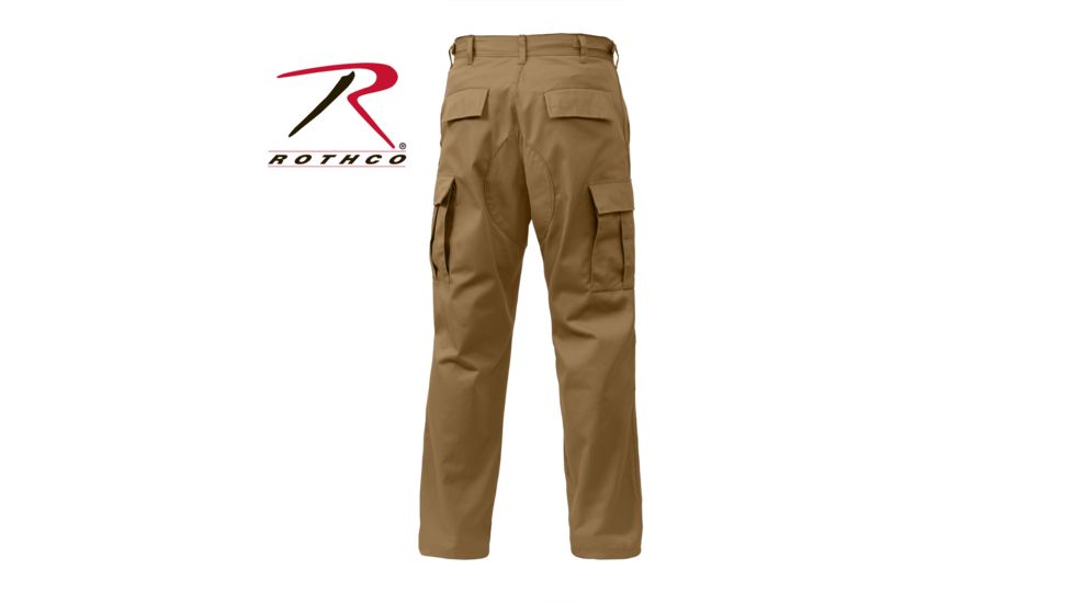 Rothco Relaxed Fit Zipper Fly BDU Pants, Woodland Camo, Extra Large, 2941-WoodlandCamo-XL