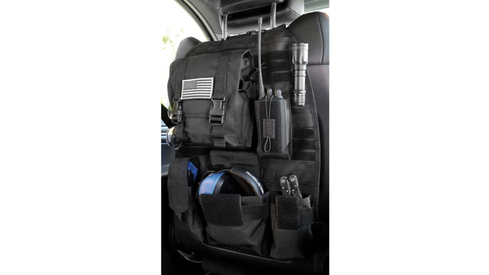 Rothco Tactical Car Seat Panel - Black, 3902