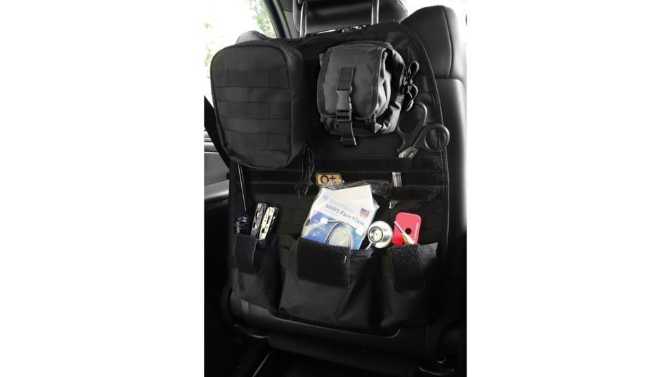Rothco Tactical Car Seat Panel - Black, 3902