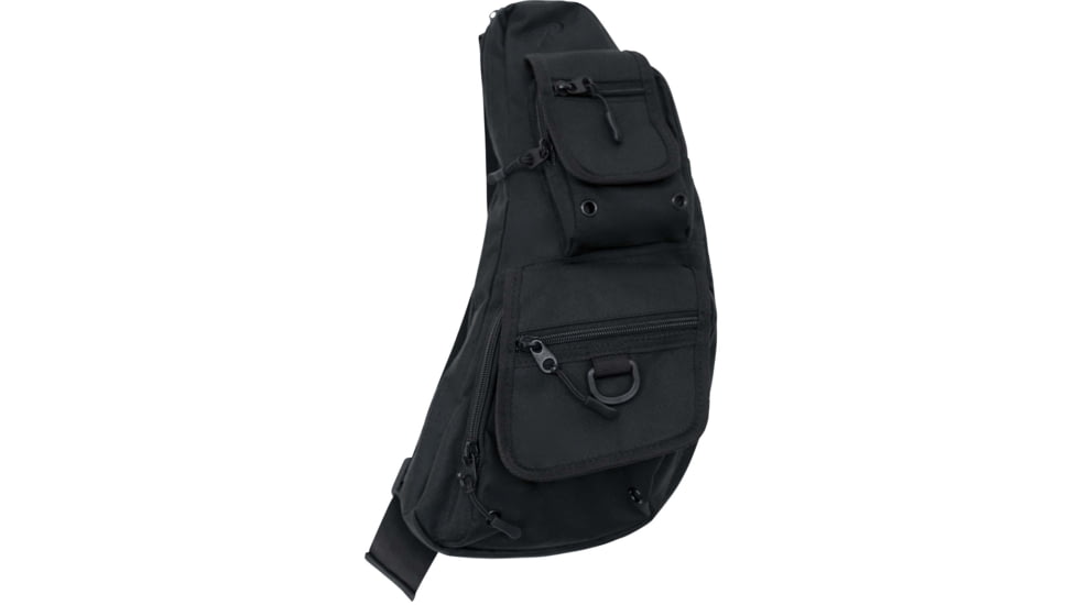 Rothco Tactical Crossbody Bag, Black, 613902039339